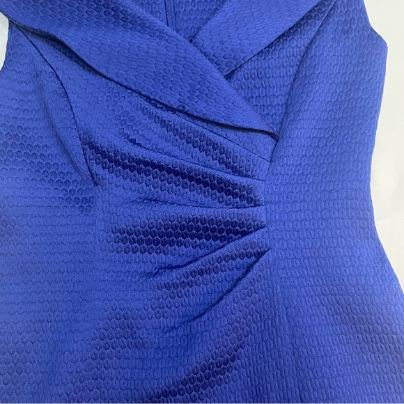 Kay Unger Navy Dress Perfect for Cocktail, Wedding, Mother Of The Bride. Sz 2 - Picture 4 of 15